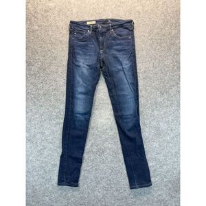AG Adriano Goldschmied Jeans Womens‎ 29 The Legging Super Skinny Blue Stretch